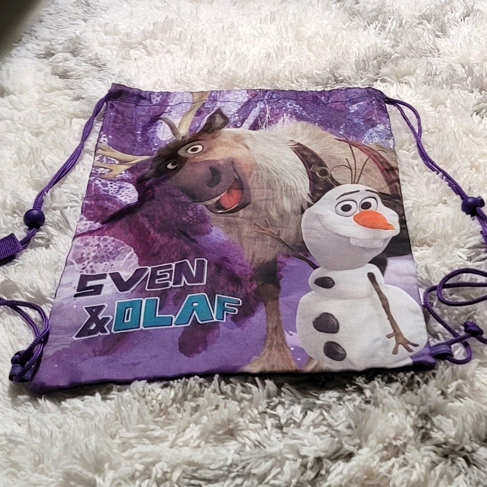 Disney Frozen Sven & Olaf Backpack Drawstring Bag